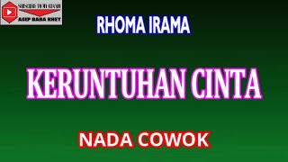 Download lagu KERUNTUHAN CINTA - RHOMA IRAMA (COVER) KARAOKE DANGDUT mp3