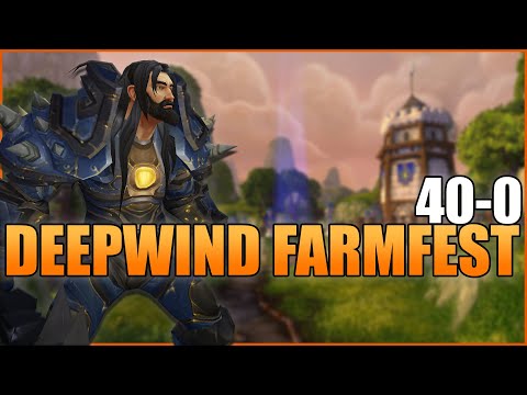 40-0 Arms Warrior Deepwind Gorge BG Farmfest - WoW BFA 8.3 Warrior PvP (Live Commentary)