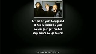 Bee Gees - Bodyguard (Lyrics)