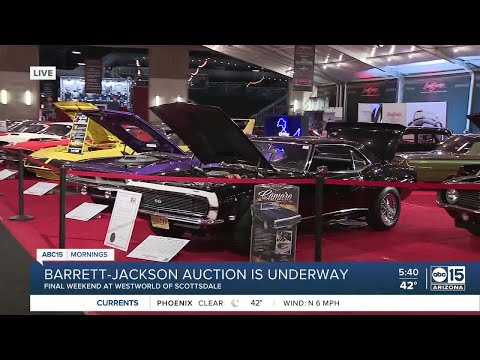 Final weekend of Barrett-Jackson underway