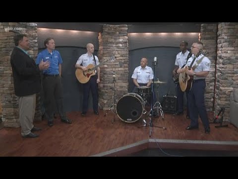 TN Air National Guard Band of the south rocks our studio