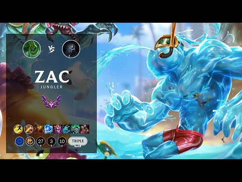 Zac Jungle vs Kindred - EUW Master Patch 12.16