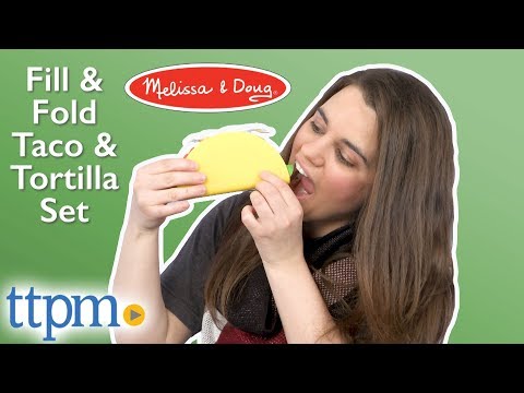 melissa and doug fill and fold taco