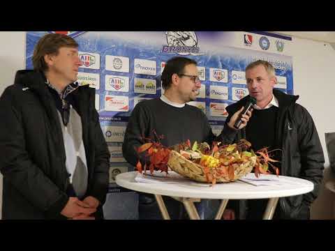 After Game Press Conference Broncos - EHC Lustenau