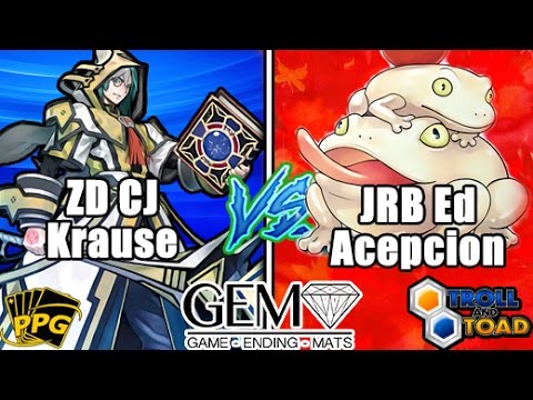 JRB Ed Acepction (60 Card Paleozoic Grass) VS ZD CJ Karuse (Eidolon Kaiju Zoo) Zodiac Round 3