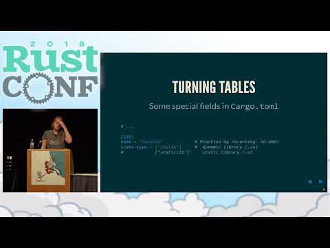 RustConf 2018 - Embedding Rust in C/C++ by Katharina