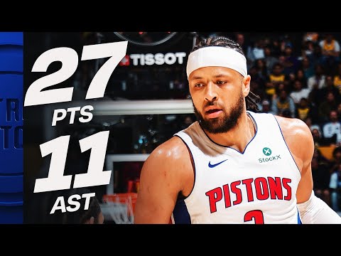 Cade Cunningham SHINES In LA With 27-PT DOUBLE-DOUBLE | December 30, 2025