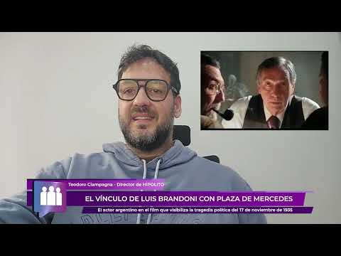 Cultura | En vínculo de Luis Brandoni con Plaza de Mercedes