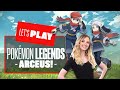 Let's Play Pokémon Legends: Arceus from the beginning! POKÉMON LEGENDS ARCEUS SWITCH GAMEPLAY