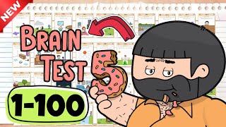 Brain Test 5: ALL LEVELS 1-100 Gameplay Walkthrough Solutions