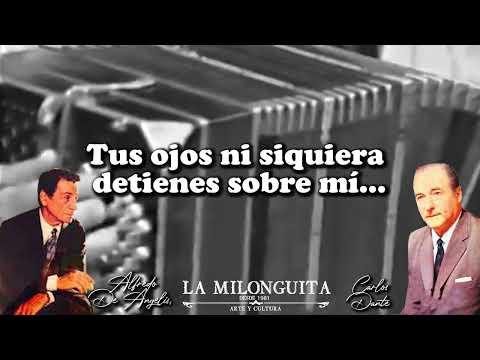 Tus besos fueron mios (Tango 1952) Carlos Dante con la Orquesta de Alfredo De Angelis