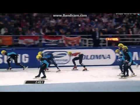 ISU World Cup 2013 2014, Kolomna RUS   5000 m Relay -- Men   Semifinals 2