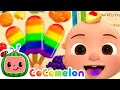 The Colors Song with Popsicles   CoComelon   Moonbug Kids   Color Time