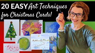 20 FAST and EASY Christmas Card Ideas 2025