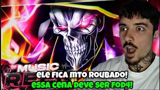 (SLC ELE FICA ABSURDO!) REAGINDO ao ♪ Rei Feiticeiro | Ainz Ooal Gown (Overlord) | Reek Rap | REACT