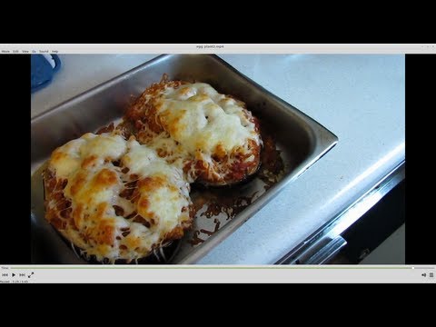 Oven Baked Stuffed Eggplant Recipe