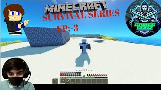 Minecraft : Survival series EP.3 in Hindi || Minecraft Mcpe Gameplay #3 || #minecraftsurvivalseries