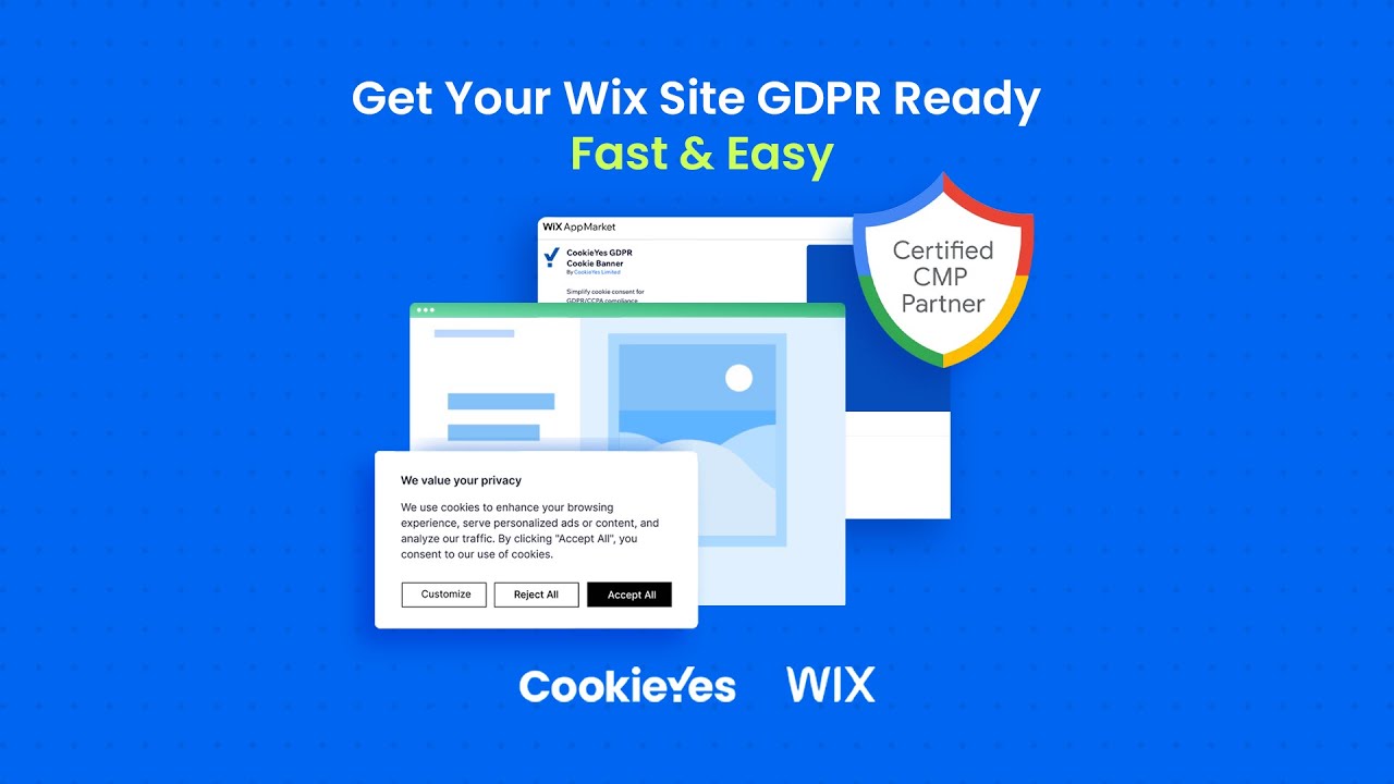 CookieYes App for Wix: Add a Cookie Banner Fast