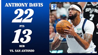 Anthony Davis (22 PTS 13 REB) vs. San Antonio Spurs | October 22, 2025