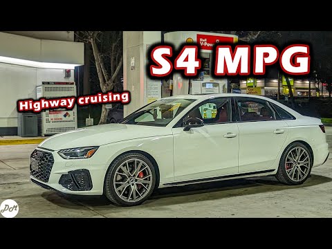 2024 Audi S4 – MPG Test | Real-world Highway Fuel Economy and Range