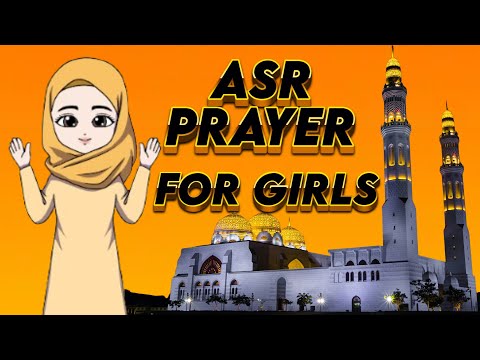 How to Pray Asr (Step-by-Step) for Girls | Full Salah Demonstration