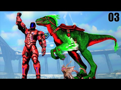 RADIOKINETIC RAPTOR & POISON PTERANODON! E03 | ARK SURVIVAL EVOLVED GENESIS2 ETERNAL GENOMES MODDED