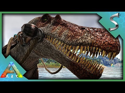 THIS THING IS OP!! JURASSIC SPINO TAMING! - Ark: Jurassic Park [E33]