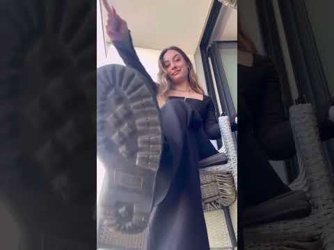 183 feet #shorts #boots #dirty #leather #girl #model #submission #feet #ignore #goddess #queen