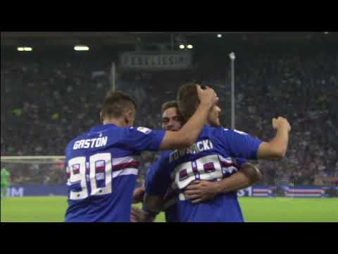 Il gol di Kownacki - Sampdoria - Crotone 5-0 - Giornata 9 - Serie A TIM 2017/18