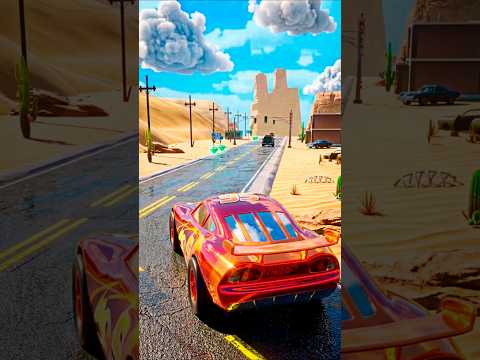 Extreme Lightning McQueen Highway Run #6 #shorts #viral #games