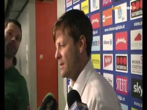 2010-02-16 Vienna Capitals vs. EC Villacher SV - Interview Kevin Gaudet
