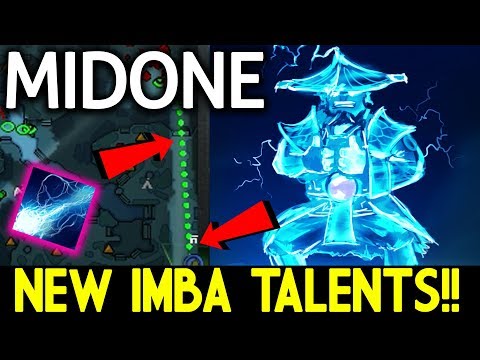 NEW IMBA TALENTS! META BREAKING Storm Spirit by MidOne Dota 2 7.07
