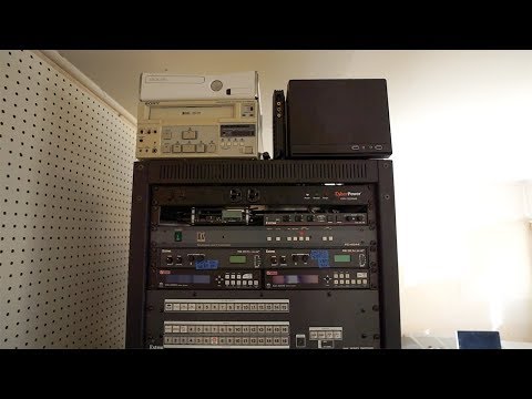 Extron Crosspoint Server Rack Setup + Cable Management