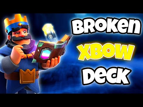 IM #2003 With The Most BROKEN Xbow Deck In Clash Royale