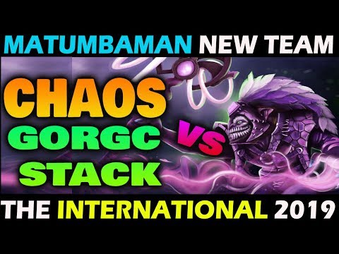 MATUMBAMAN NEW TEAM VS GORGC STACK TI9 EU QUALIFIER DOTA2