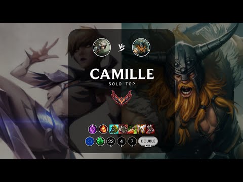 Camille Top vs Olaf - EUW Grandmaster Patch 13.9