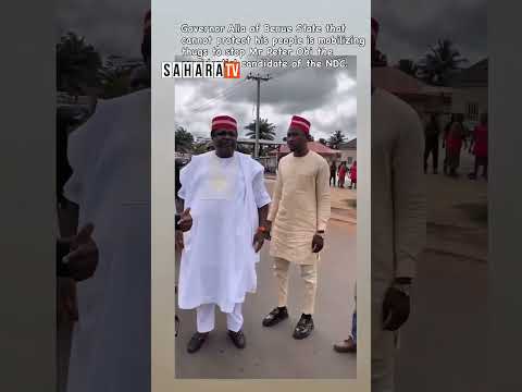 ‘Peter Obi, Go Back!’ — Benue Youths Protest NDC Presidential Candidate’s Visit To State