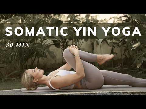 Somatische Yin Yoga Abendroutine | Nervensystem beruhigen & Stress lösen | entspannt schlafen