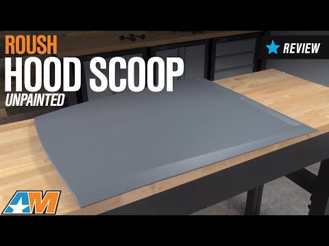 2015-2017 Mustang Roush Hood Scoop - Unpainted Review (GT, EcoBoost, V6)