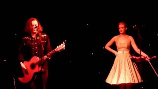 Miles Hunt &amp; Erica (The Wonder Stuff) - Cartoon Boyfriend Edinburgh 2011