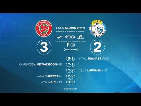 Tartu FC Santos 3 - 2 Lasnamäe FC Ajax