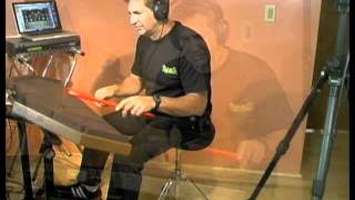 Danny Gottlieb performs on the trapKAT  playing the Black Oyster Kit