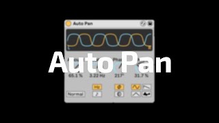 Video thumbnail for All About Ableton Audio Effects - Auto Pan by Beat Lab