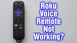 Roku Voice Remote Not Working Troubleshooting Guide