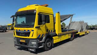 Автовоз MAN TGM 15.290 Falkom + AHW Tijhof opbouw 5 lader combi! | Изображение 4 - Autoline