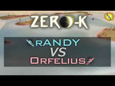 2018/03/10 #2: rANDY(Sea) vs Orfelius(Sea) on Shimmershore - Zero-K