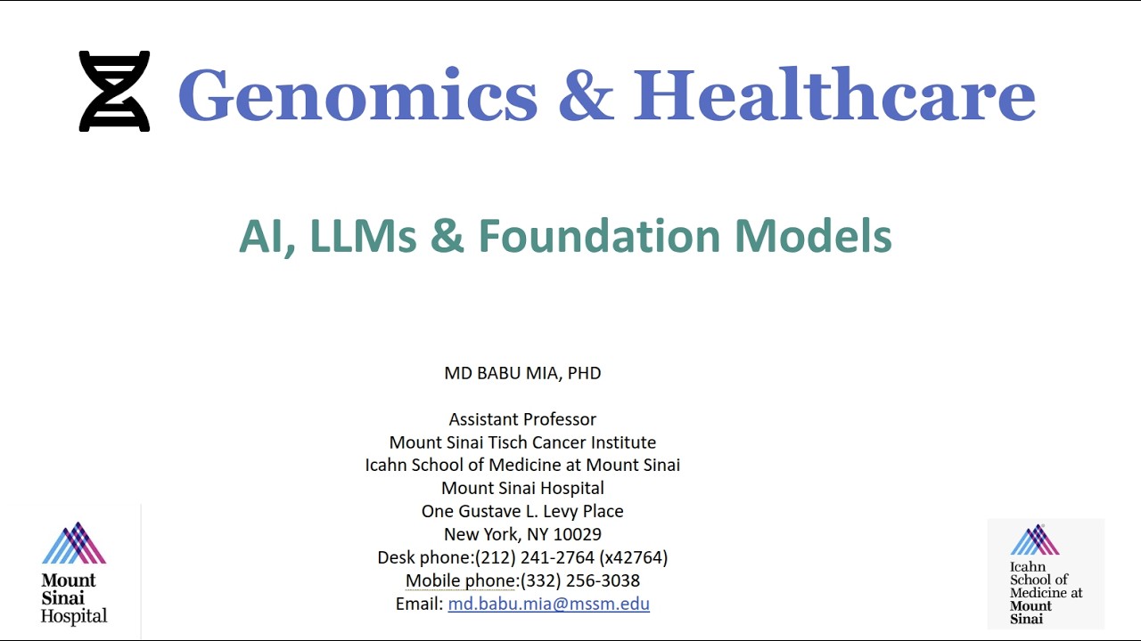 AI INTEGRATION IN GENOMICS AND CLINICAL CARE