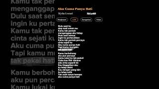 Download lagu Lagu Aku Cuma Punya Hati-Mytha Lestari 🎶 #laguhits #musicindo #trending mp3 Download lagu Lagu Aku Cuma Punya Hati-Mytha Lestari 🎶 #laguhits #musicindo #trending mp3