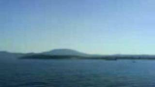 preview picture of video 'Corfu -Kerkyra city, view from the ferry boat. Greece'