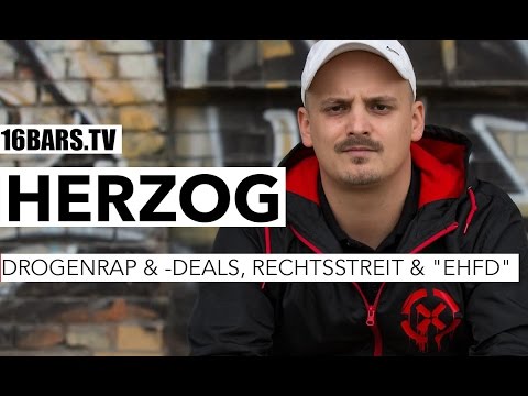 Herzog über Drogenrap, Dealer-Zeiten, Rechtsstreit & "EHFD" (16BARS.TV)